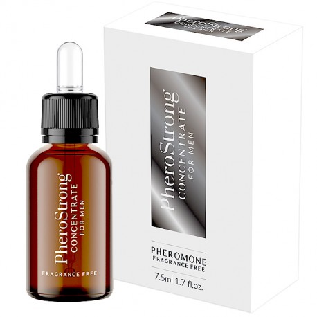 PheroStrong Fragrance Free Concentrate for Men bezzapachowy koncentrat feromonów dla mężczyzn 7,5ml