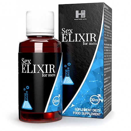 Sex Elixir Man afrodyzjak wzmacniający erekcje potencje 30 ml