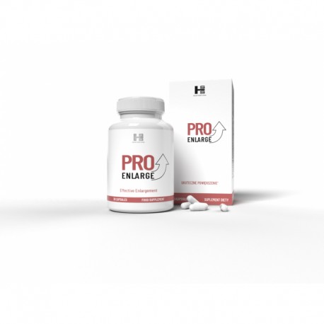 PRO ENLARGE suplement diety powiększający penis potencje erekcje wzwód 30 kapsułek