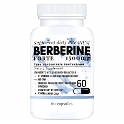 Berberyna 1500mg suplement diety 60 kapsułek