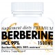 BERBERYNA HCL 98%1500mg silny ekstrakt odchudzanie berberyna 100tab